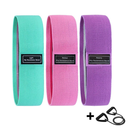BootyLift Pro – 3-Level Resistance Bands with Handles
